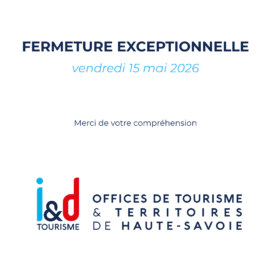 Fermeture exceptionnelle - vendredi 15 mai 2026